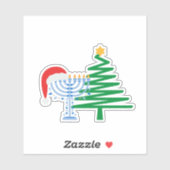 Chrismukkah Vinyl Sticker シール (シート)