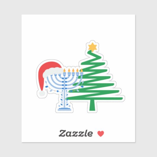 Chrismukkah Vinyl Sticker シール (シート)
