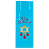 Chrismukkah Wine Gift Bags ワインギフトバッグ (正面)