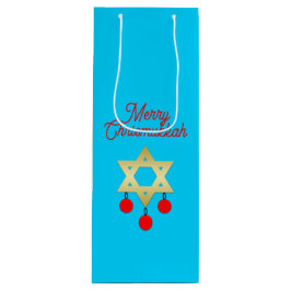 Chrismukkah Wine Gift Bags ワインギフトバッグ