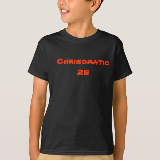 Chrisomatic25 Tシャツ (正面)
