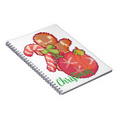 Chrisrmas memories pixelart, Pixel Art  ノートブック (右側)