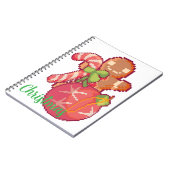 Chrisrmas memories pixelart, Pixel Art  ノートブック (左側)