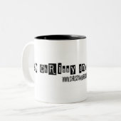 Chrissyおよびブライアンショーのマグ ツートーンマグカップ (正面左)