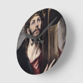 Christ_運s_the_Cross_1580 ラウンド壁時計 (傾斜)