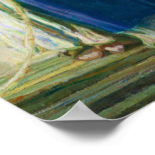 Christ and His Mother Studying the Scriptures ポスター (角)