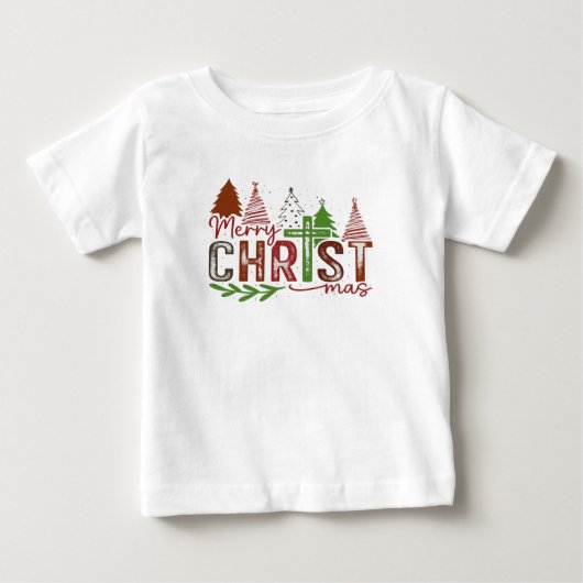 Christ at the Center of Christmas ベビーTシャツ (正面)
