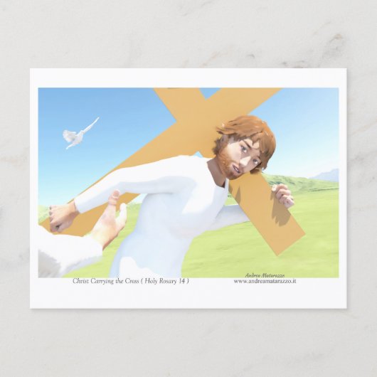 Christ carrying the Cross  ポストカード (正面)