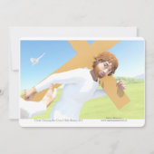 Christ carrying the Cross  招待状 (正面)