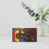 Christ Church Rainbow Madonna Card 名刺 (スタンド正面)