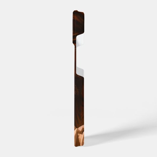 Christ Embracing Lucifer iPhoneケース (左側面)