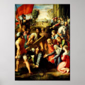 Christ Falling on the Way to Calvary Poster ポスター (正面)
