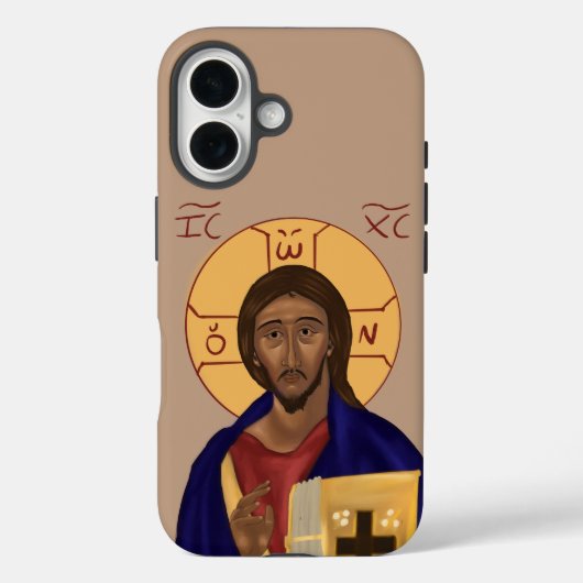 Christ Icon iPhoneケース – 複数サイズ Case-Mate iPhoneケース (裏面)