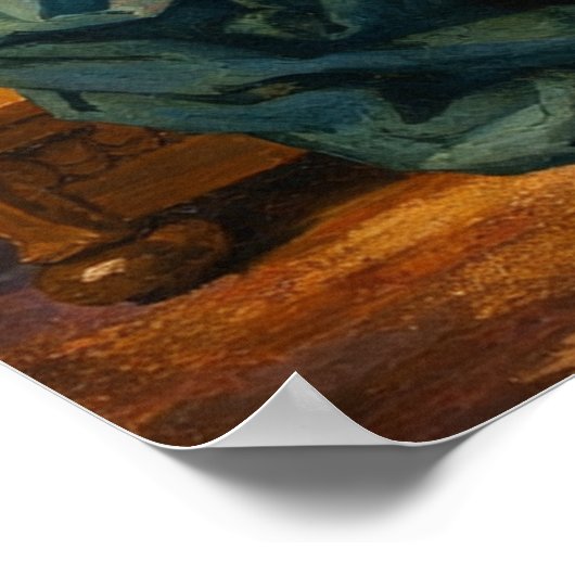 Christ in the House of Martha and Mary  ポスター (角)