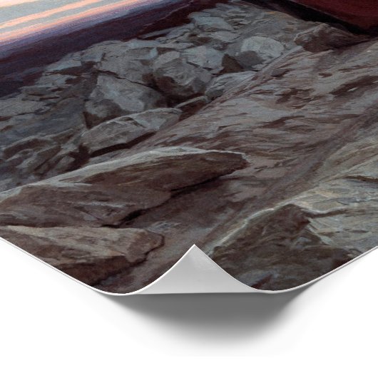 Christ in the Wilderness, Ivan Kramskoi ポスター (角)