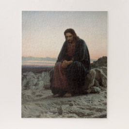 Christ in the Wilderness - Ivan Kramskoy  ジグソーパズル