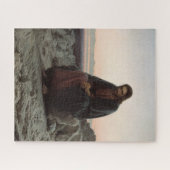 Christ in the Wilderness - Ivan Kramskoy ジグソーパズル (横)