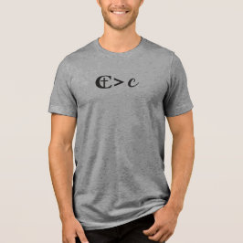 Christ is greater than Cancer トライブレンドＴシャツ
