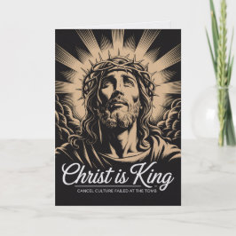 Christ Is King 墓場でキャンセルカルチャー失敗  カード