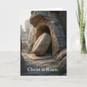 Christ Is Risen Easter Bulk Church Greeting Cards カード (正面)