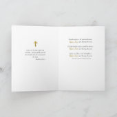 Christ is Risen Pantocrator Orthodox Pascha Easter カード (内部)