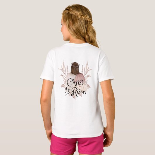 Christ Is Risen Tシャツ (裏面フル)