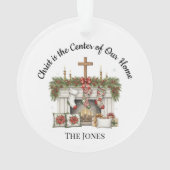 Christ is the Center Christmas  オーナメント (裏面)