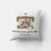 Christ is the Center Christmas クッション (裏面)