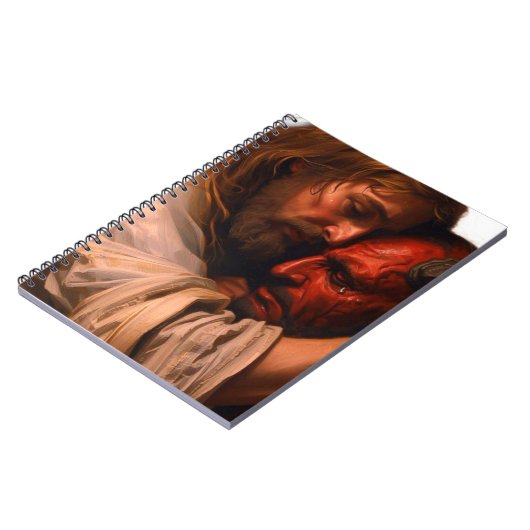 Christ Loving Lucifer Notebook ノートブック (左側)