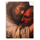 Christ Loving Lucifer Notebook ノートブック (正面)