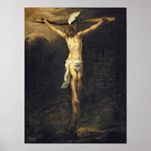 Christ on the Cross, 1672 ポスター (正面)