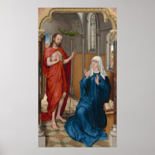 Christ - Rogier van der Weyden Fine Art Poster ポスター
