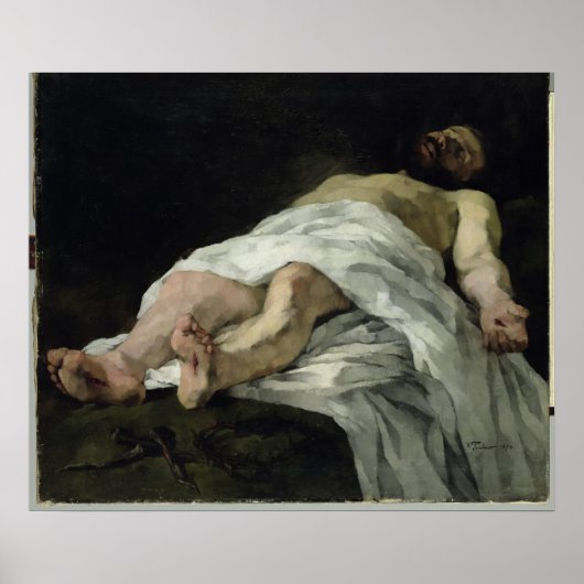 Christ taken down from the Cross, 1874 ポスター (正面)