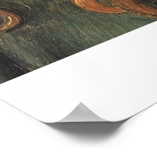 Christ Teaches the Learned Men by Albrecht Durer ポスター (角)