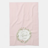 Christ the Lord is Risen | Spring Flowers キッチンタオル (縦)