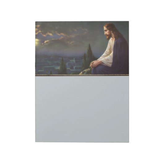 Christ The Redeemerメモ帳 ノートパッド (回転)