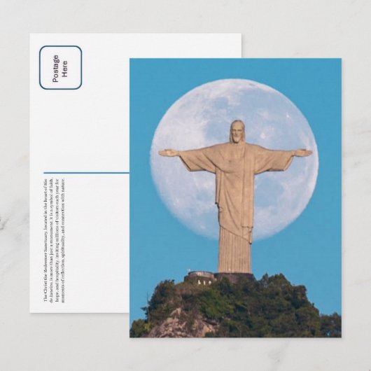 Christ the Redeemer ポストカード (正面/裏面)