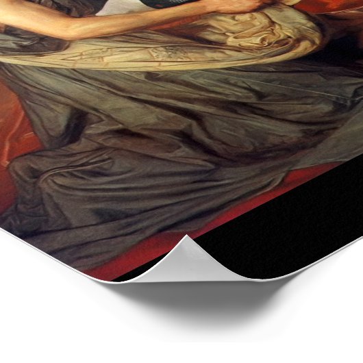 Christ Washing Peter's Feet ポスター (角)