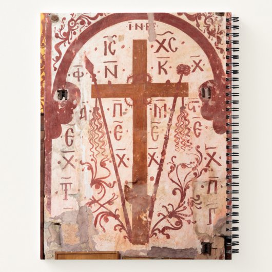 Christain Cross Artwork ノートブック (裏面)