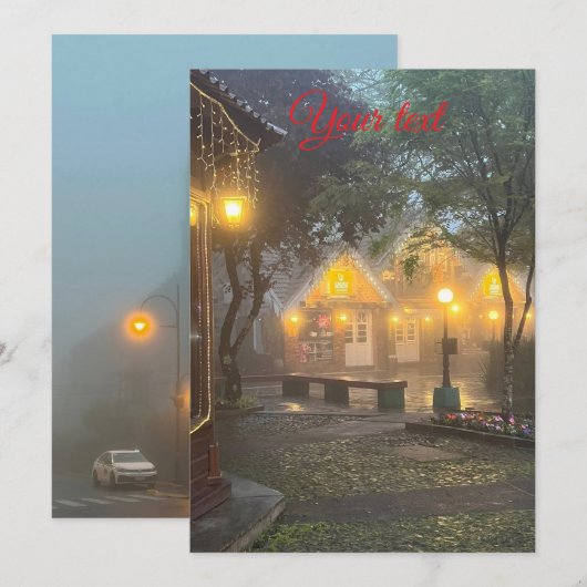 Christamas crad シーズンカード (正面/裏面)