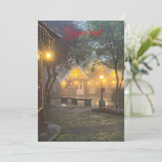 Christamas crad シーズンカード (スタンド正面)