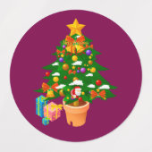 Christamas Labels ラベル (デザイン2)