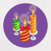 Christamas Labels ラベル (デザイン1)