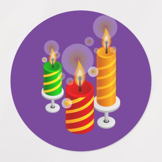 Christamas Labels ラベル (デザイン1)