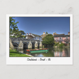 Christchurch – ドーセット – イギリス ポストカード