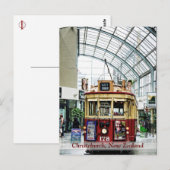 Christchurch City Tour Tram No.178 NZポストカード ポストカード (正面/裏面)