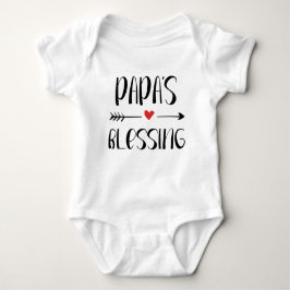 Christelijk baby romper - Papa's Blessing. ベビーボディスーツ