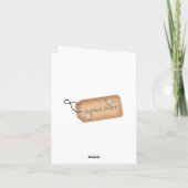 Christening Baptism Congratulations カード (裏面)