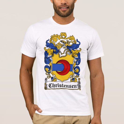 Christensenの家紋 Tシャツ (正面)