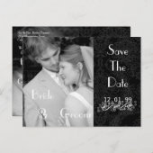 Christianあなたの写真と日付を保存 案内ポストカード (正面/裏面)